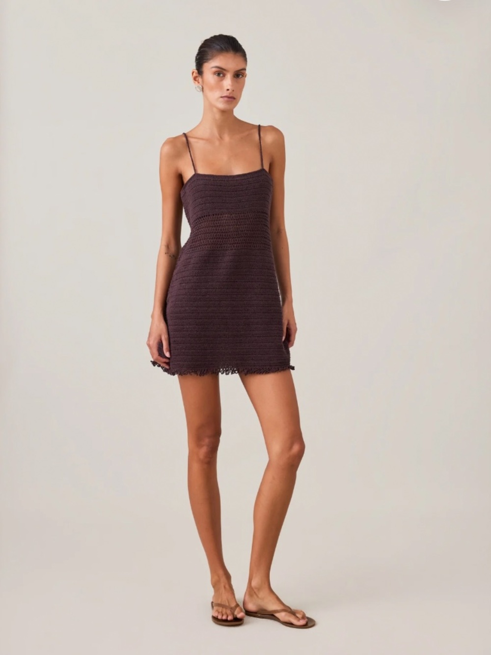 Elce Piero Dress - Cacao Medium NWT